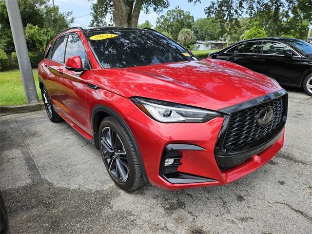 used 2023 INFINITI QX50 car, priced at $36,161