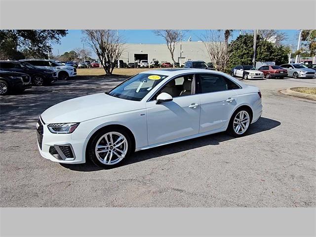 used 2022 Audi A4 car, priced at $23,000