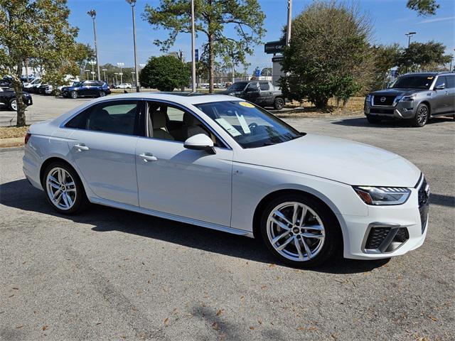 used 2022 Audi A4 car, priced at $23,000