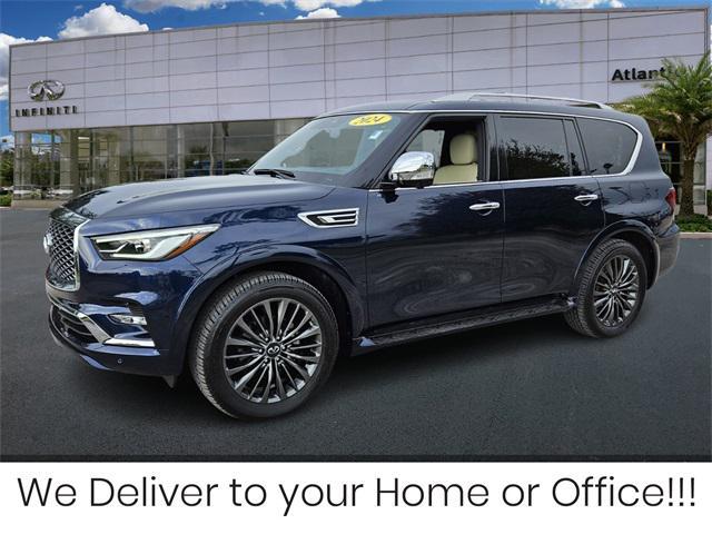 used 2024 INFINITI QX80 car, priced at $61,905