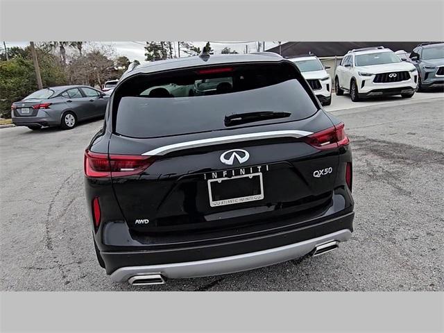 new 2025 INFINITI QX50 car, priced at $47,318