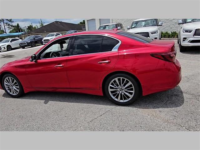 new 2024 INFINITI Q50 car, priced at $36,276