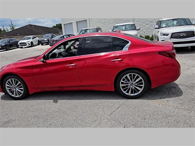 new 2024 INFINITI Q50 car, priced at $36,276