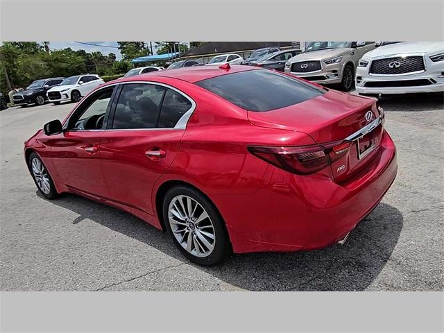 new 2024 INFINITI Q50 car, priced at $36,276