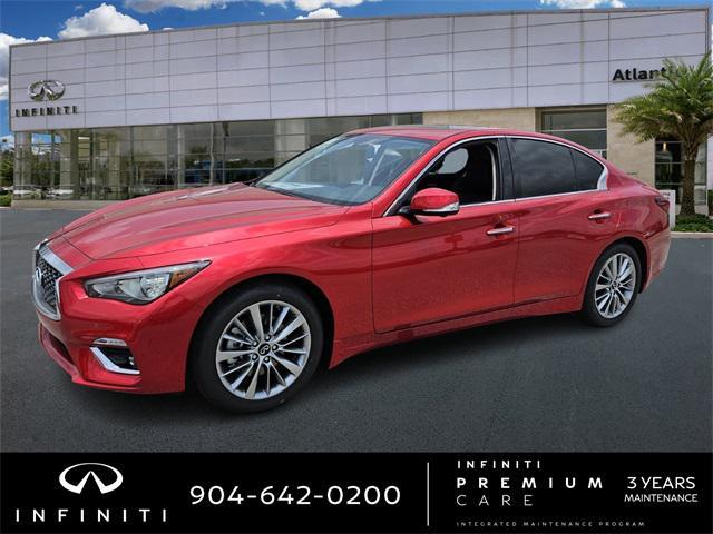 new 2024 INFINITI Q50 car, priced at $36,276