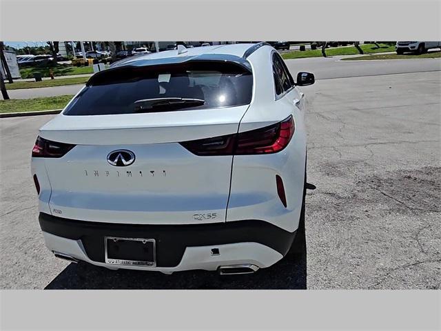 new 2025 INFINITI QX55 car, priced at $46,890
