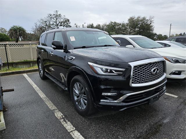 used 2021 INFINITI QX80 car, priced at $35,000