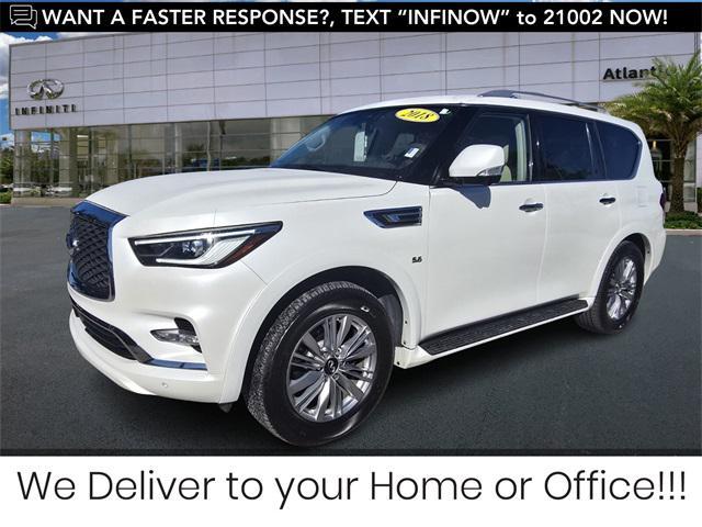 used 2018 INFINITI QX80 car, priced at $17,981