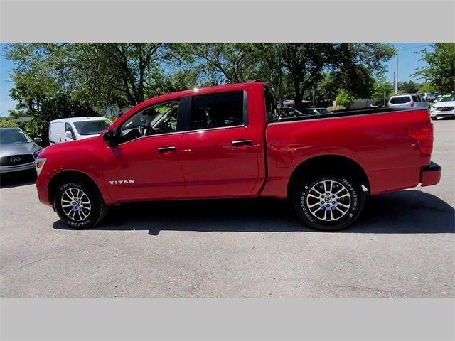 used 2022 Nissan Titan car, priced at $30,297