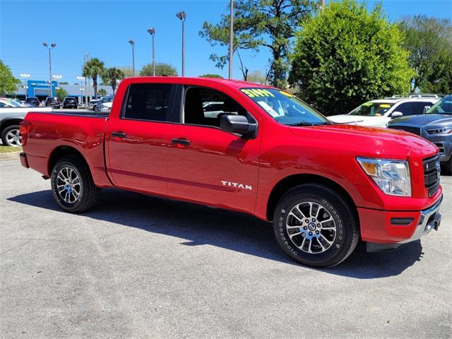 used 2022 Nissan Titan car, priced at $24,373