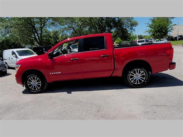 used 2022 Nissan Titan car, priced at $24,373