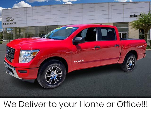 used 2022 Nissan Titan car, priced at $24,373