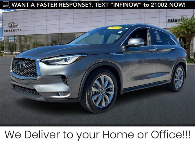 used 2021 INFINITI QX50 car, priced at $22,330