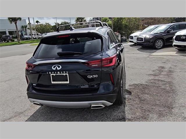 new 2025 INFINITI QX50 car, priced at $47,339