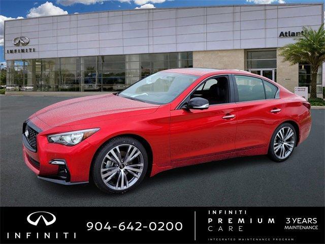 new 2024 INFINITI Q50 car, priced at $40,235