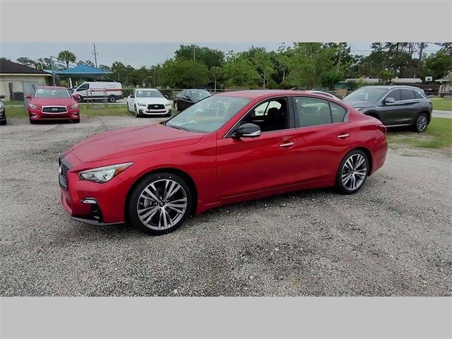 new 2024 INFINITI Q50 car, priced at $40,235