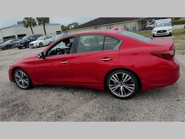 new 2024 INFINITI Q50 car, priced at $40,235