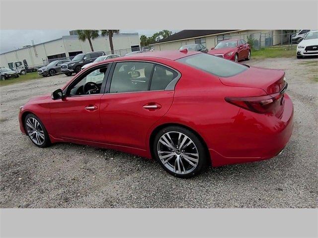 new 2024 INFINITI Q50 car, priced at $40,235