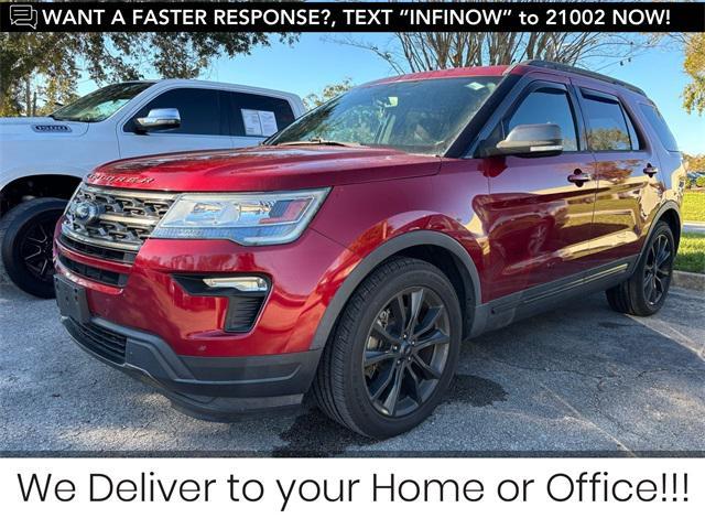 used 2018 Ford Explorer car, priced at $17,646