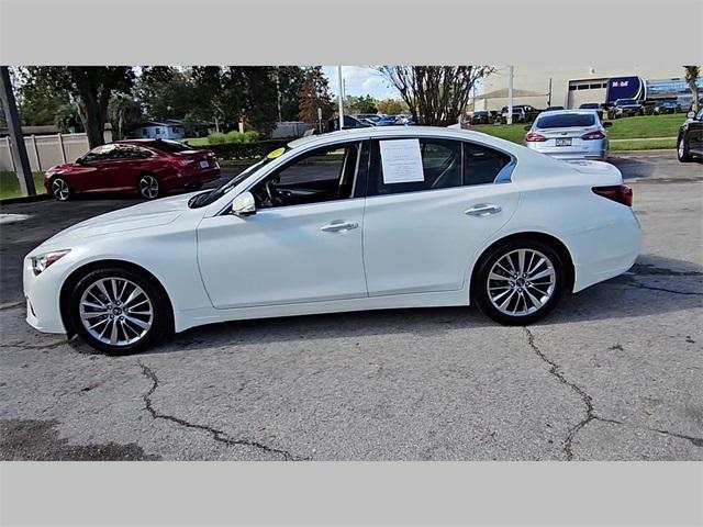 used 2024 INFINITI Q50 car, priced at $34,850