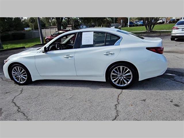 used 2024 INFINITI Q50 car, priced at $34,850