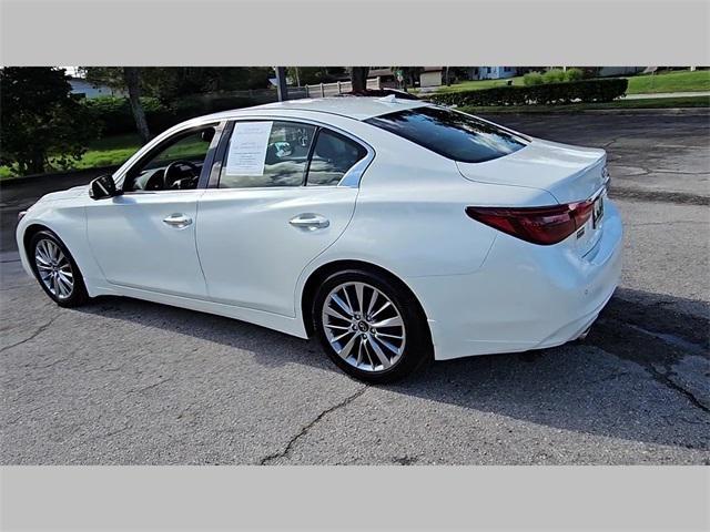 used 2024 INFINITI Q50 car, priced at $34,850