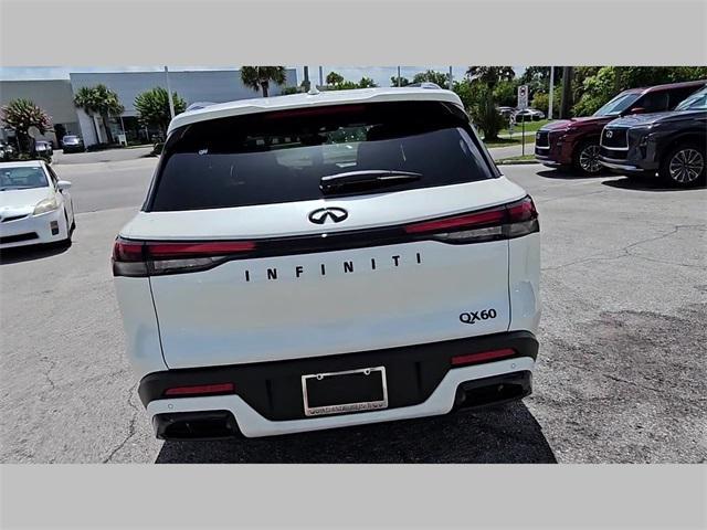 new 2025 INFINITI QX60 car, priced at $58,578