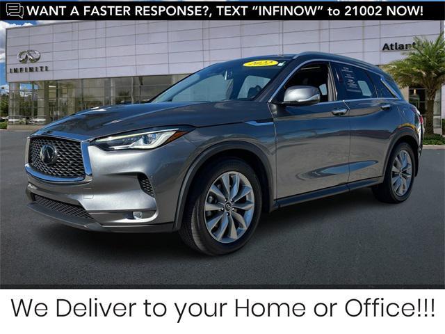 used 2022 INFINITI QX50 car, priced at $26,187
