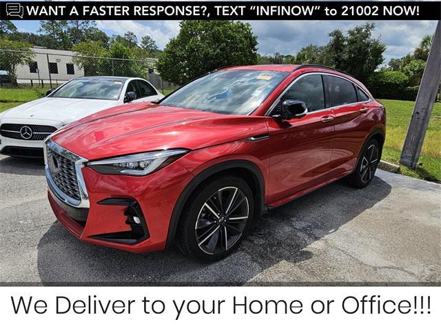 used 2023 INFINITI QX55 car, priced at $33,491