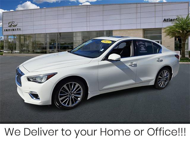 used 2022 INFINITI Q50 car, priced at $28,010