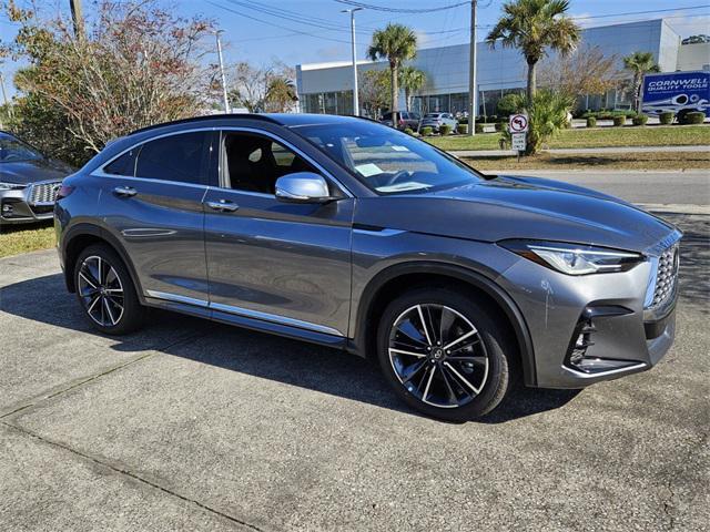 new 2025 INFINITI QX55 car, priced at $49,742