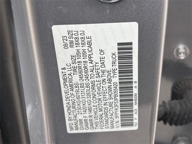 used 2023 Honda Ridgeline car, priced at $31,296
