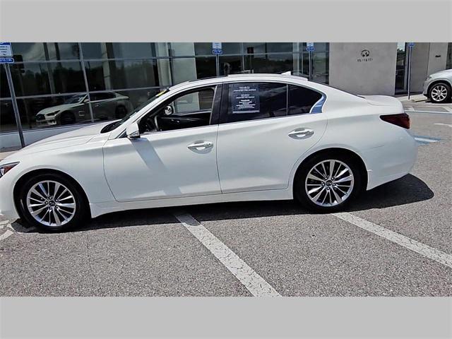 used 2022 INFINITI Q50 car, priced at $29,381