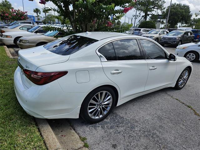 used 2022 INFINITI Q50 car, priced at $30,103