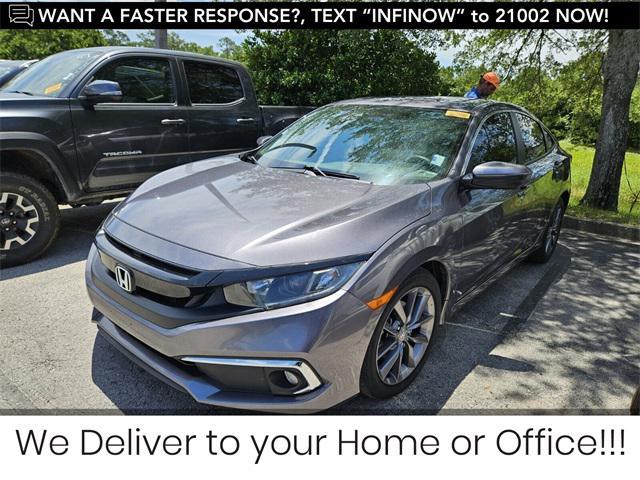 used 2020 Honda Civic car, priced at $19,500
