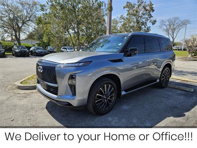 used 2025 INFINITI QX80 car, priced at $99,500