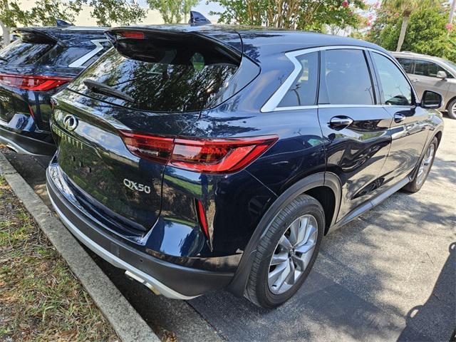 used 2022 INFINITI QX50 car, priced at $27,000