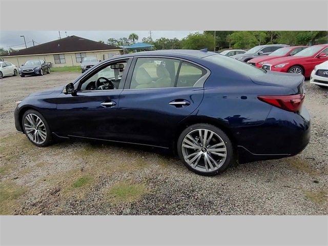 new 2024 INFINITI Q50 car, priced at $40,075