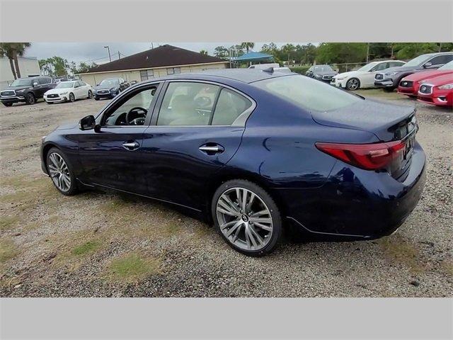 new 2024 INFINITI Q50 car, priced at $40,075