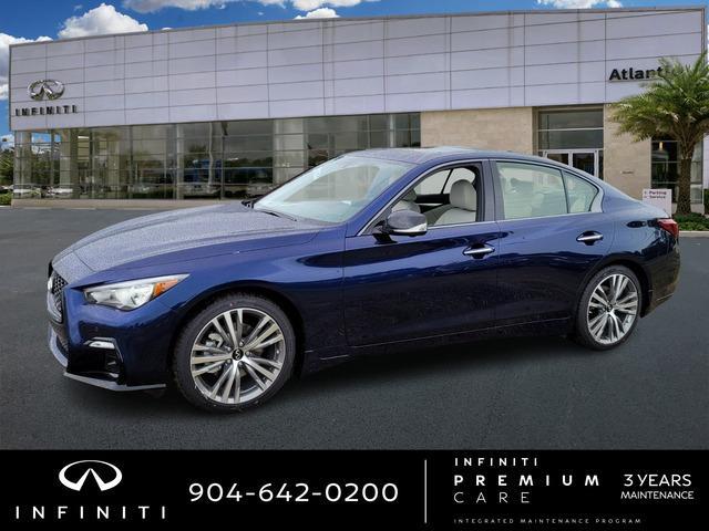 new 2024 INFINITI Q50 car, priced at $50,141