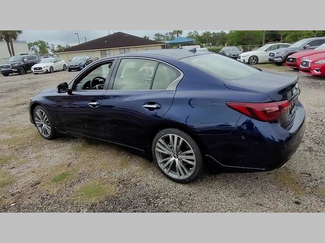 new 2024 INFINITI Q50 car, priced at $50,141