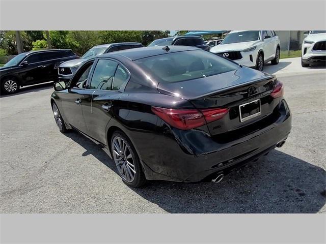 new 2024 INFINITI Q50 car, priced at $59,704