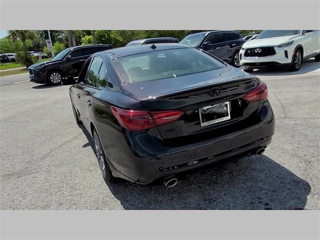 new 2024 INFINITI Q50 car, priced at $59,704