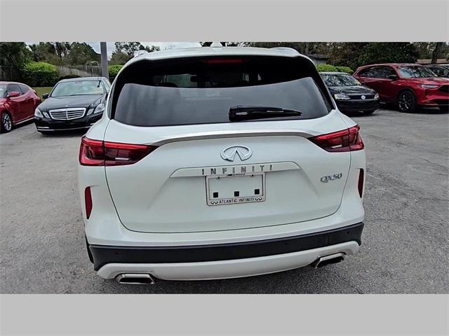 used 2021 INFINITI QX50 car, priced at $25,839