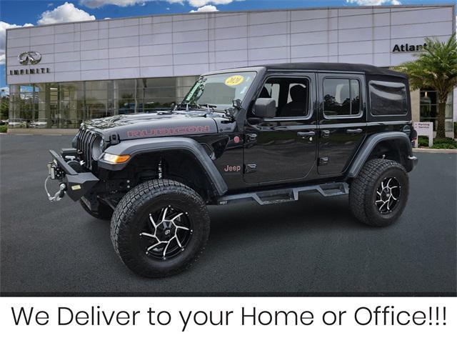 used 2020 Jeep Wrangler Unlimited car, priced at $33,776