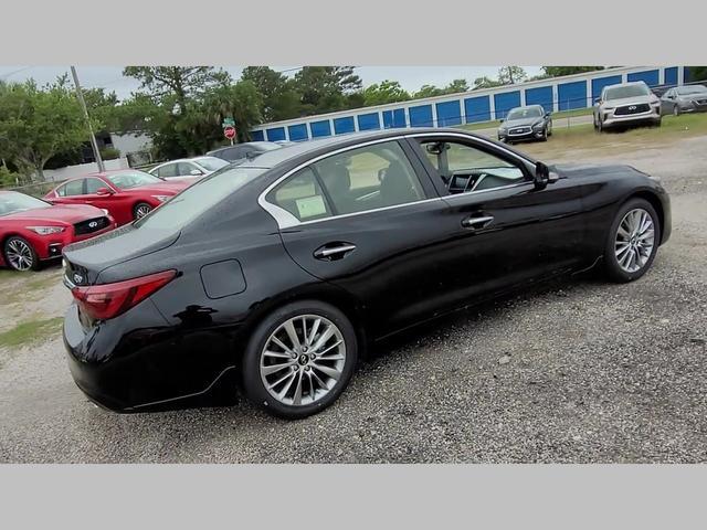 new 2024 INFINITI Q50 car, priced at $42,831