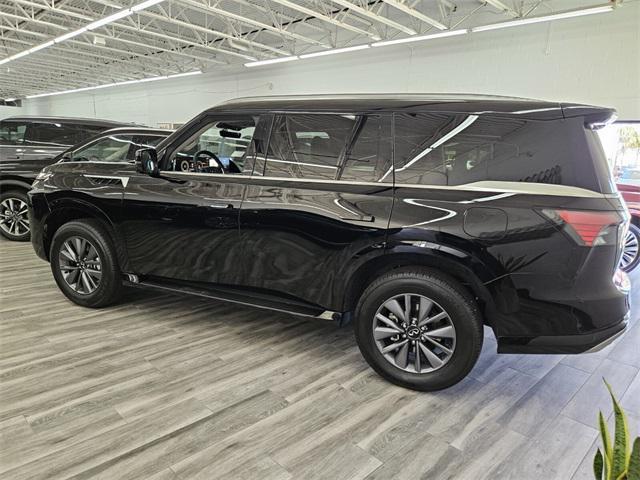 new 2025 INFINITI QX80 car, priced at $81,147