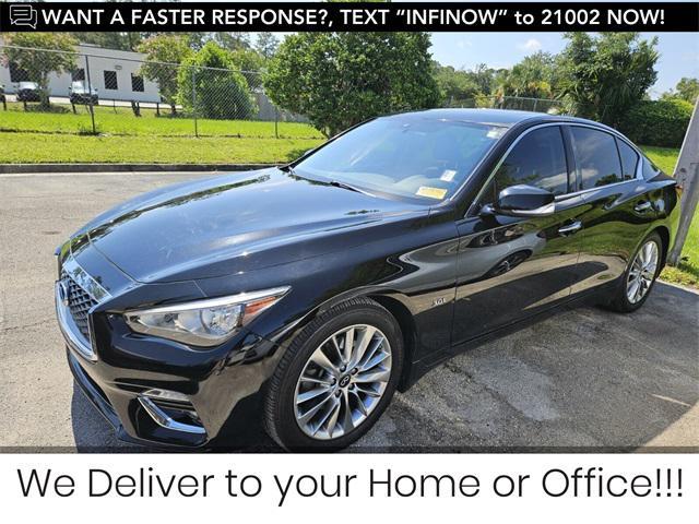 used 2019 INFINITI Q50 car, priced at $14,656