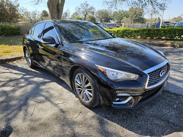 used 2022 INFINITI Q50 car, priced at $27,366