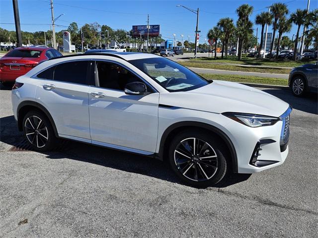 new 2025 INFINITI QX55 car, priced at $49,890